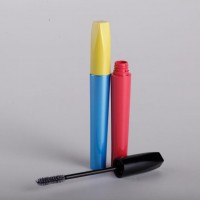 fashionable cosmetics aluminum or plastic empty waterproof eyelash tube mascare case