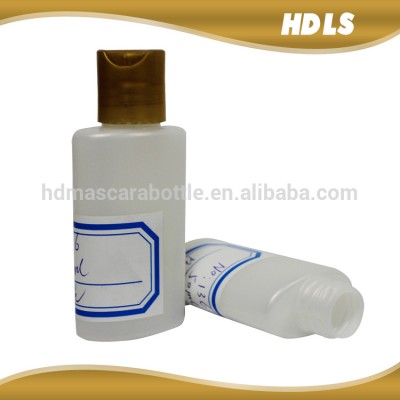 new design cosmetic packing 50ml pet plastic bottle for body care , shampoo , baby oil